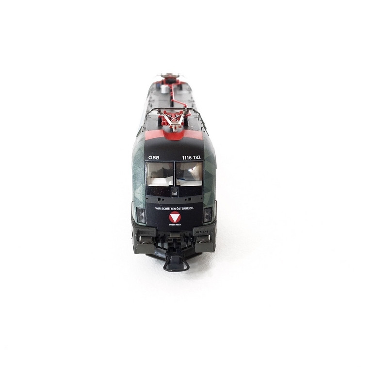 Locomotive 1116 182-7 Bundesheer ÖBB Ep VI digital son -HO 1/87-ROCO 70492