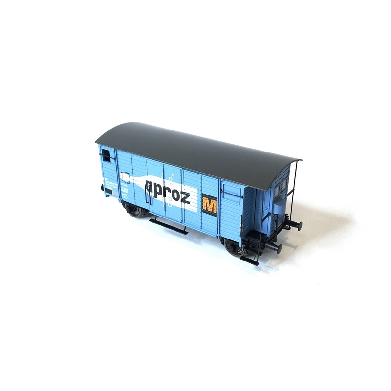 Wagon couvert GKLM "APROZ" SBB Ep IV-HO 1/87-BRAWA 47885