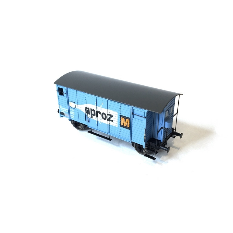 Wagon couvert GKLM "APROZ" SBB Ep IV-HO 1/87-BRAWA 47885