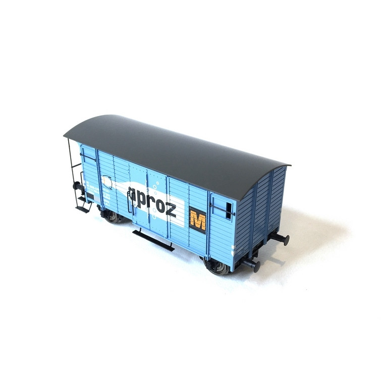 Wagon couvert GKLM "APROZ" SBB Ep IV-HO 1/87-BRAWA 47885