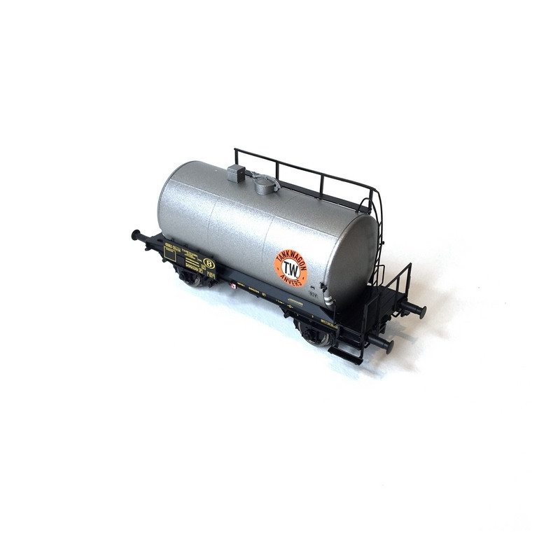 Wagon Citerne Z "TANKWAGON-ANVERS" SNCB Ep III-HO 1/87-BRAWA 50019