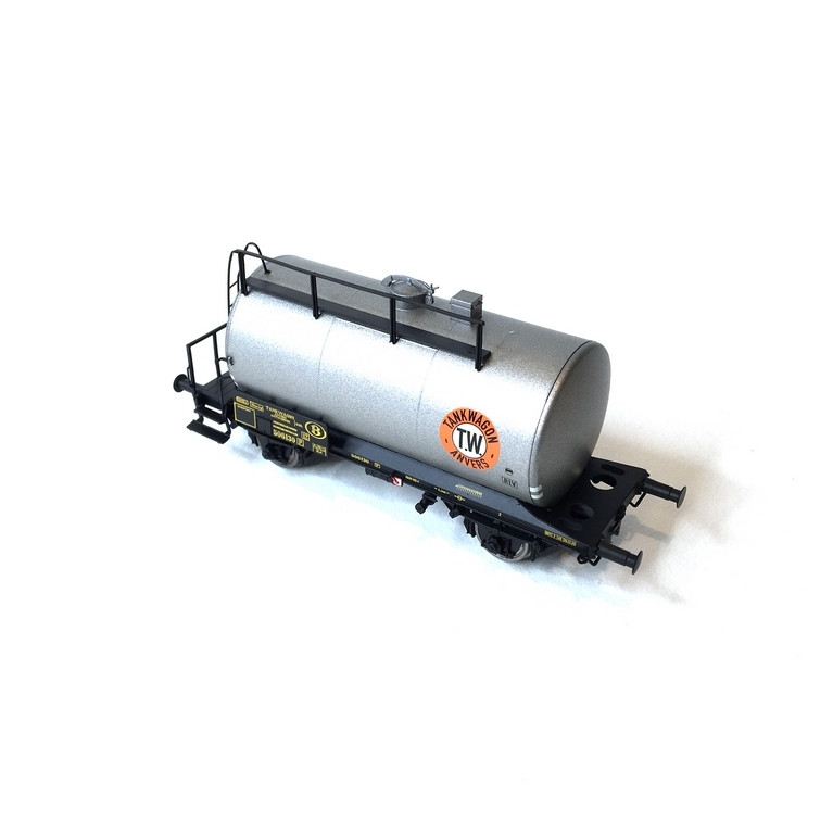 Wagon Citerne Z "TANKWAGON-ANVERS" SNCB Ep III-HO 1/87-BRAWA 50019