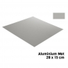 Feuille Aluminium Mat 28 X 15 cm Bare Metal - BMF BM011