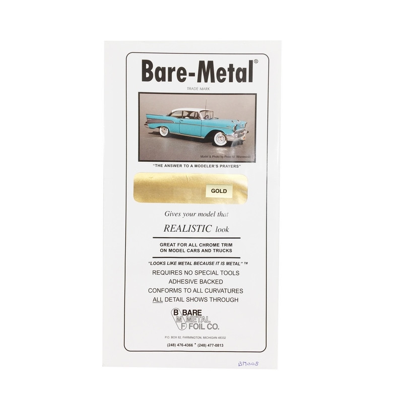 Feuille Or 28 X 15 cm Bare Metal - BMF BM008