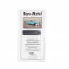 Feuille Black Chrome 28 X 15 cm Bare Metal - BMF BM007
