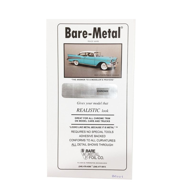 Feuille Chrome 28 X 15 cm Bare Metal - BMF BM001