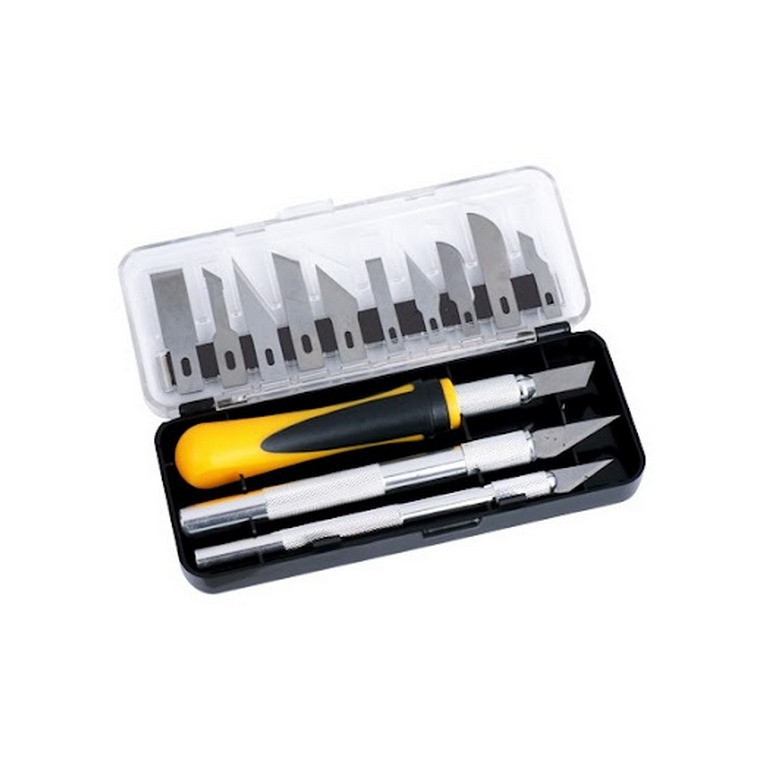 Cutter / Scalpel Type Exacto / 10 Lames - HOLI HO270