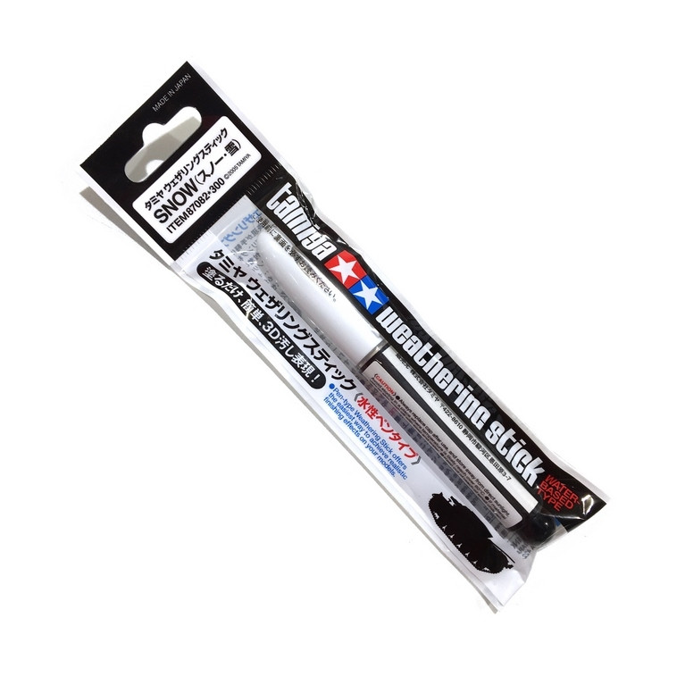 Stick / Marqueur de patinage / Weathering - Neige - TAMIYA 87082