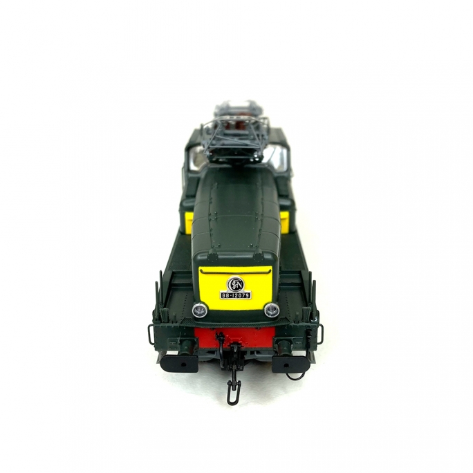 Locomotive BB 12079 Lens livrée vert/jaune SNCF Ep IV -HO 1/87-JOUEF HJ2338