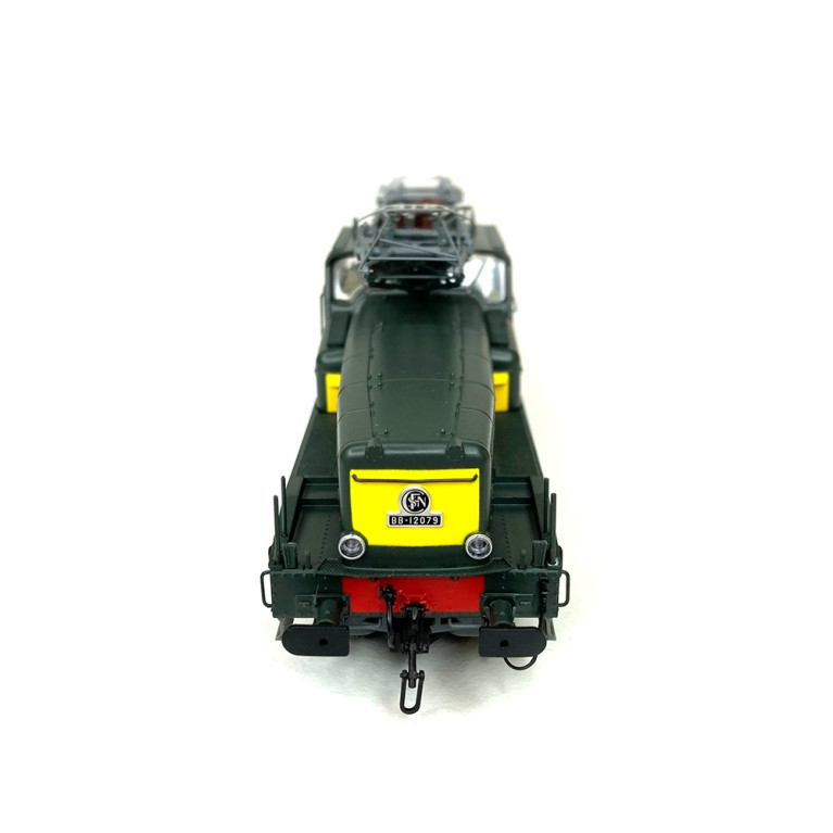Locomotive BB 12079 Lens livrée vert/jaune SNCF Ep IV -HO 1/87-JOUEF HJ2338
