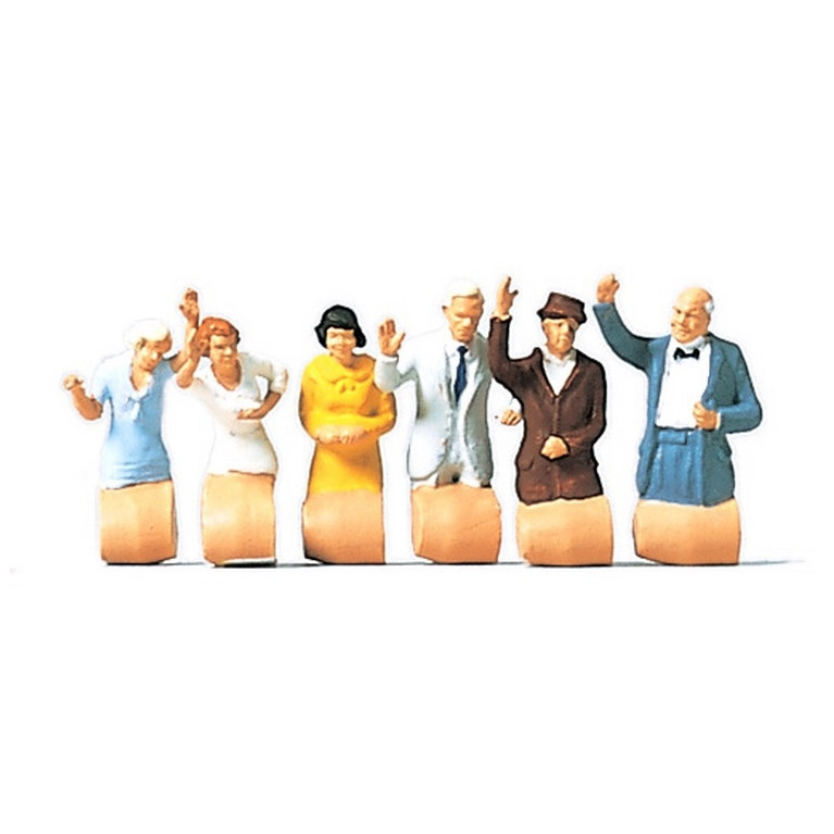 Passagers à la fenêtre - HO 1/87 - MERTEN 212525