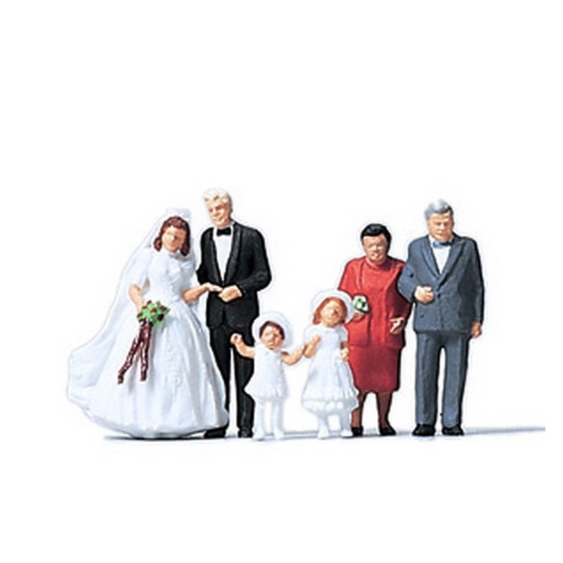 6 personnages mariage - N 1/160 - MERTEN 272535