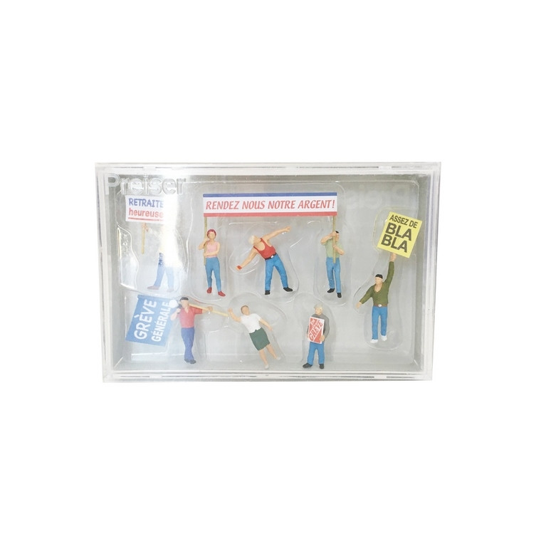 Manifestants-HO 1/87-PREISER 10787