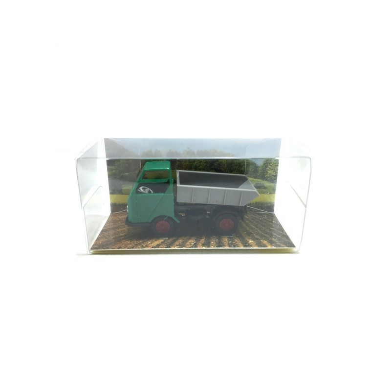 Multicar M22, camion benne, vert-HO-1/87-BUSCH 210003500
