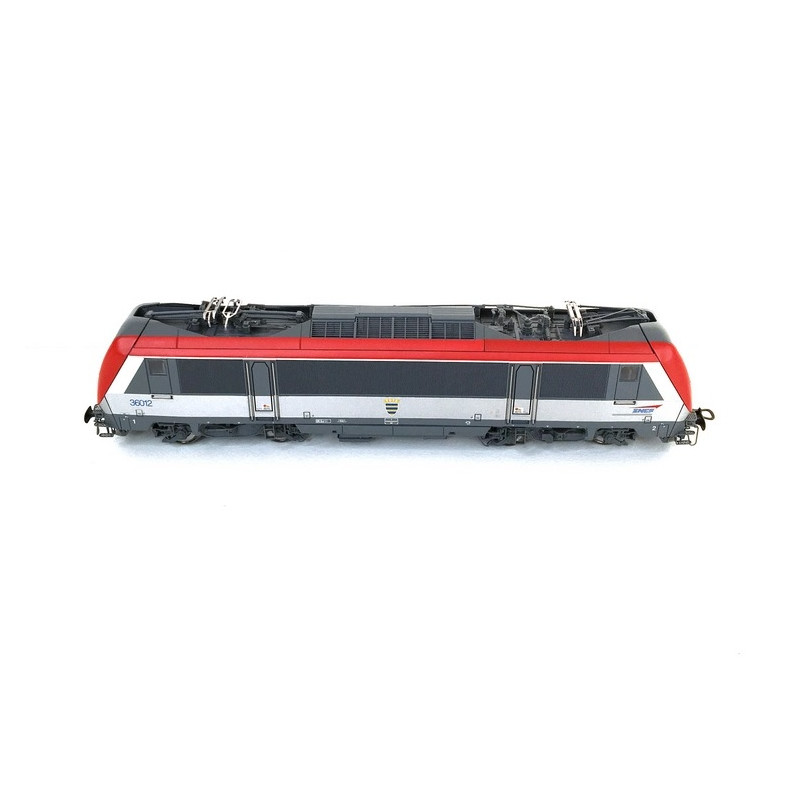 Locomotive BB 36012 livrée rouge et grise SNCF Ep V -HO 1/87-JOUEF HJ2398