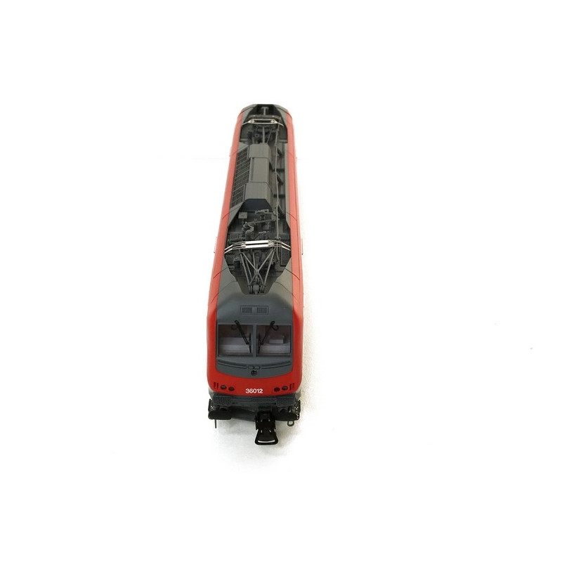 Locomotive BB 36012 livrée rouge et grise SNCF Ep V -HO 1/87-JOUEF HJ2398