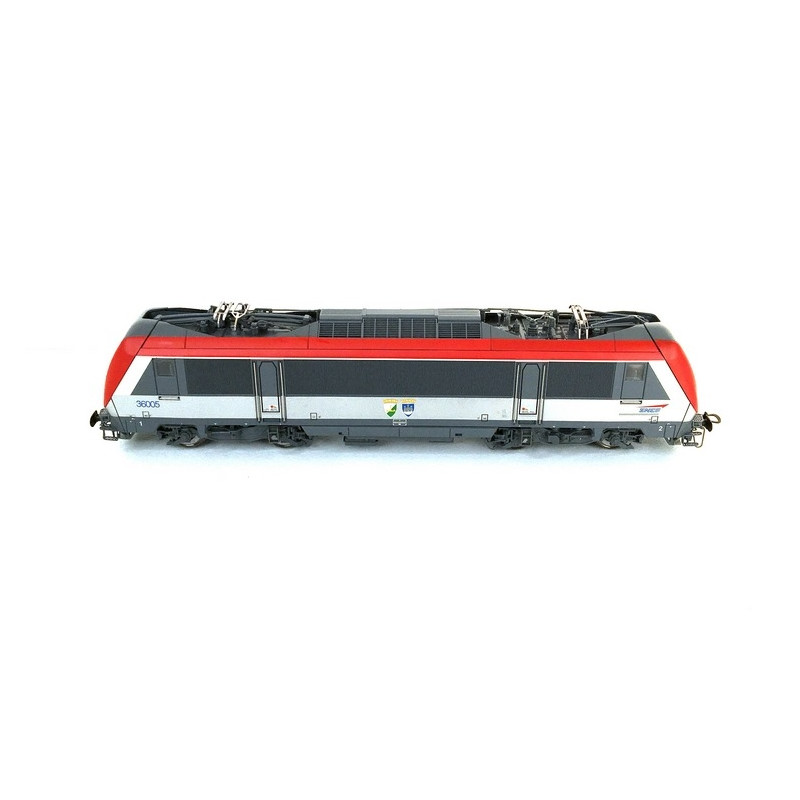 Locomotive BB 36005 livrée rouge et grise SNCF, Ep V -HO 1/87-JOUEF HJ2397