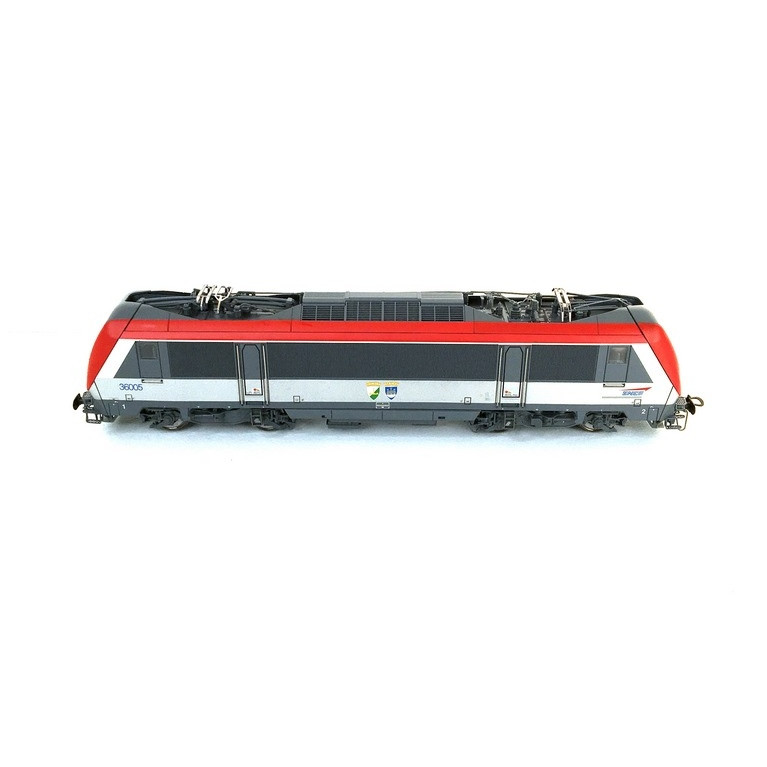 Locomotive BB 36005 livrée rouge et grise SNCF, Ep V -HO 1/87-JOUEF HJ2397