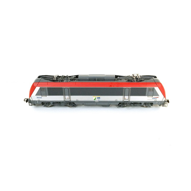 Locomotive BB 36005 livrée rouge et grise SNCF, Ep V -HO 1/87-JOUEF HJ2397