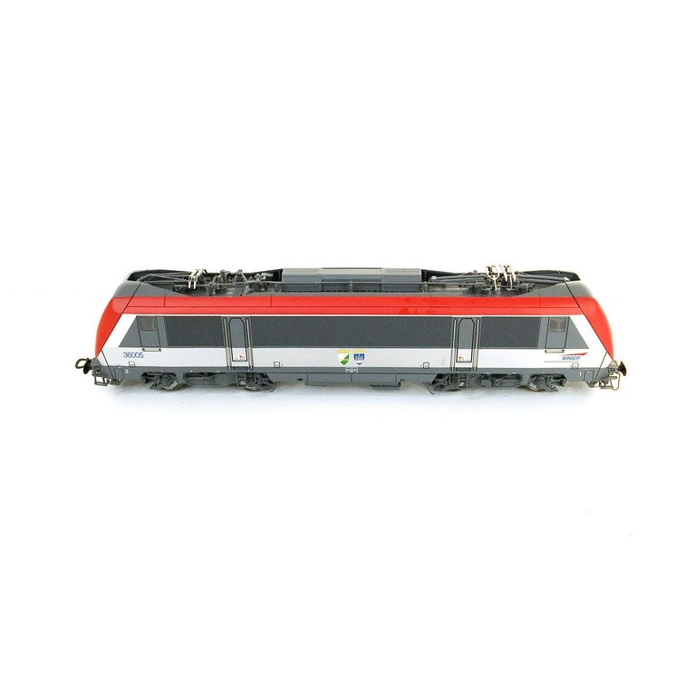 Locomotive BB 36005 livrée rouge et grise SNCF, Ep V -HO 1/87-JOUEF HJ2397