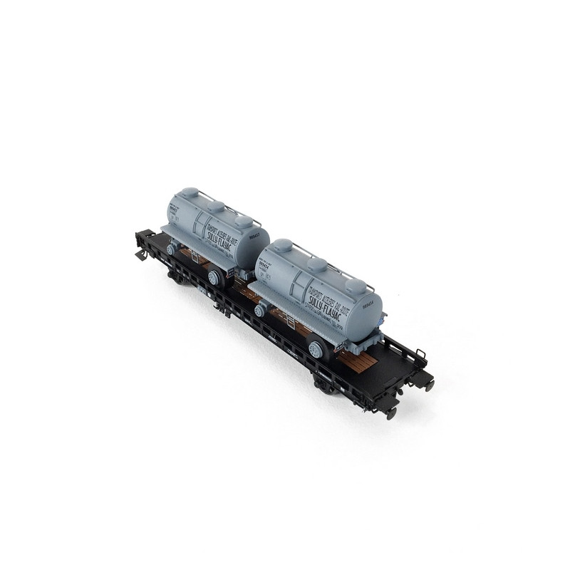 Wagon UFR Bi Porteur SNCF Ep III -HO 1/87-REE WB616
