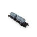 Wagon UFR Bi Porteur SNCF Ep III -HO 1/87-REE WB616