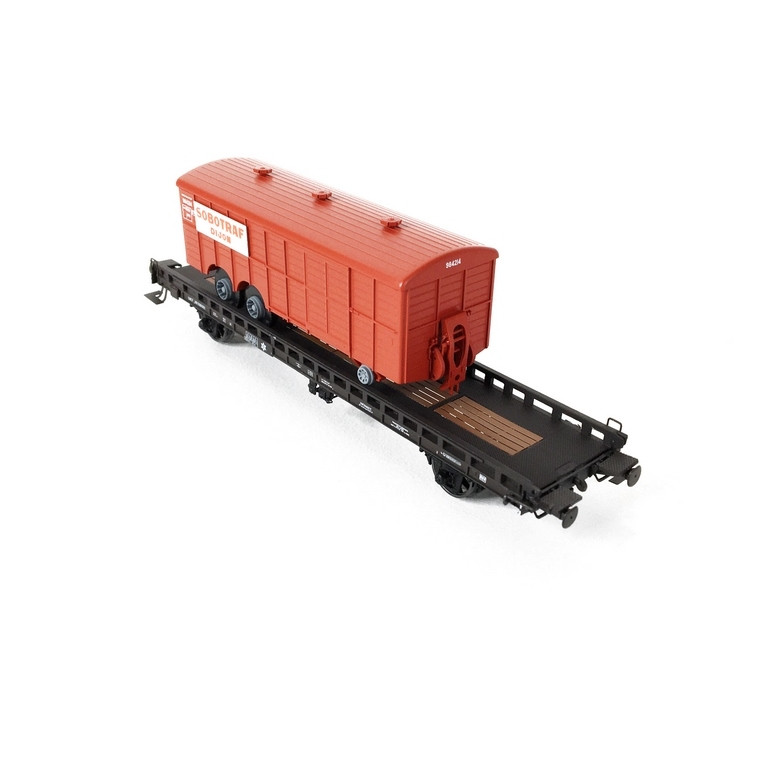 Wagon UFR Bi Porteur SNCF Ep III -HO 1/87-REE WB617