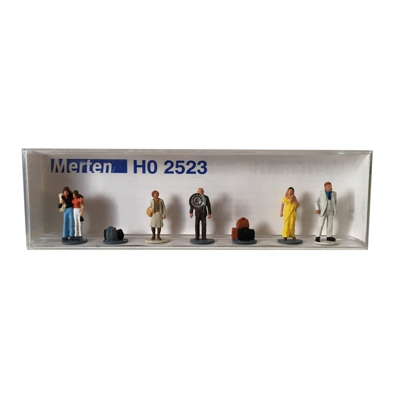 Passants - HO 1/87 - MERTEN 212523