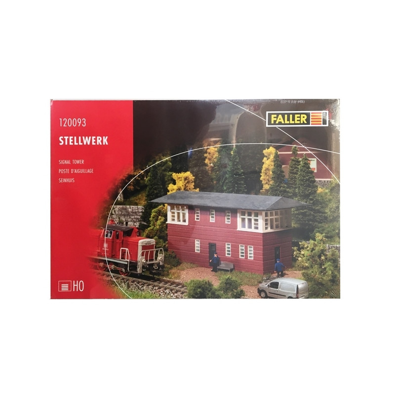 Poste d'aiguillage-HO 1/87-FALLER 120093