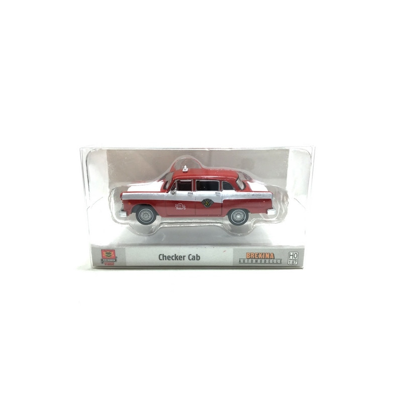 Taxi Checker Cab Kalamazoo-HO 1/87-DRUMMER 58932