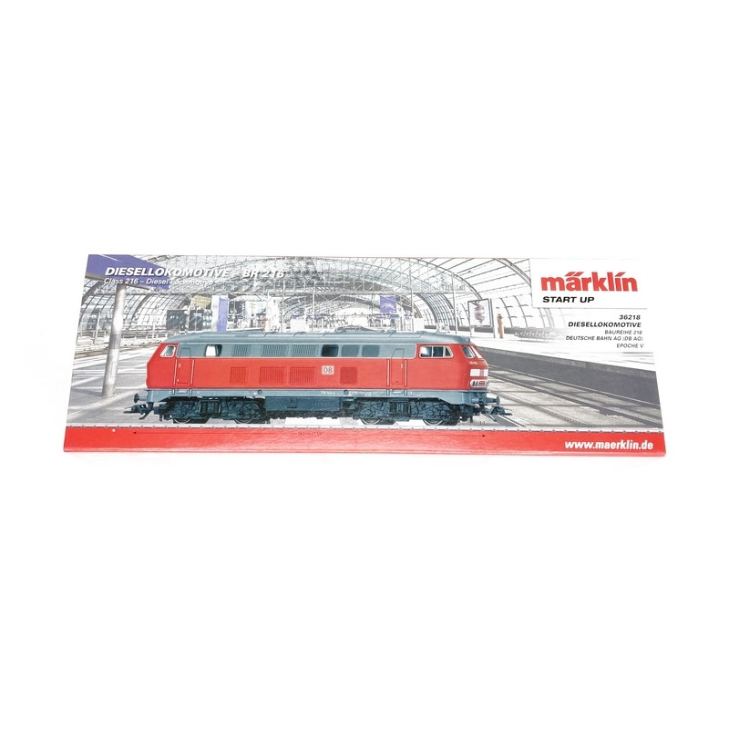 Locomotive BR216 DB Ep V digital Mfx 3R-HO 1/87-MARKLIN 36218