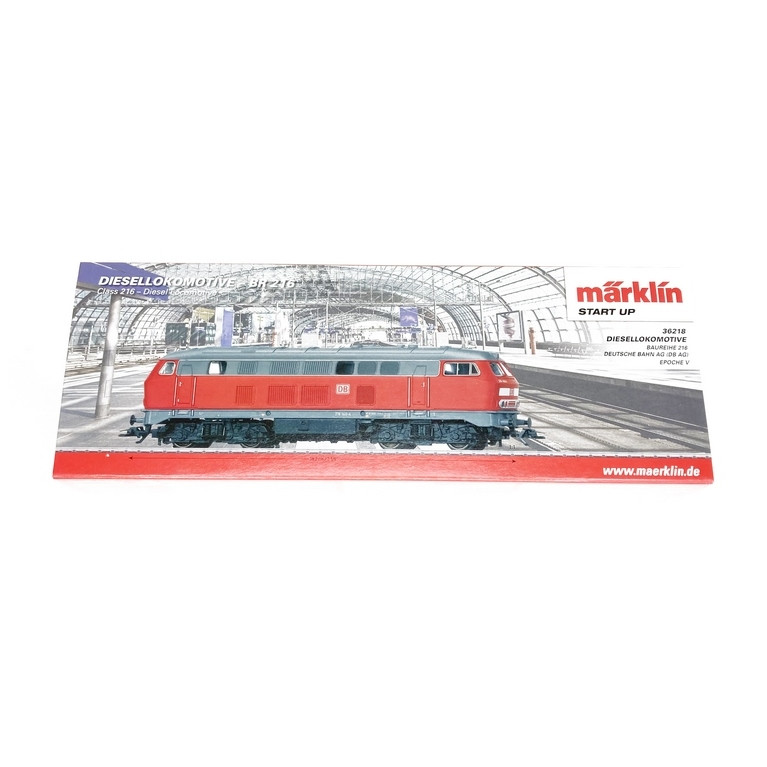 Locomotive BR216 DB Ep V digital Mfx 3R-HO 1/87-MARKLIN 36218