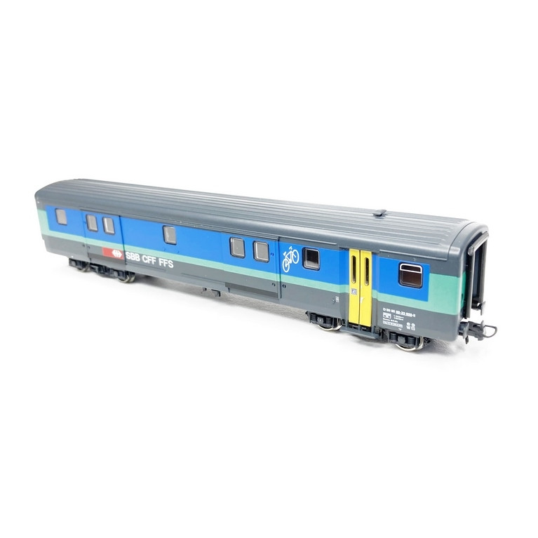 Voiture à bagages EW II SBB Ep V - HO 1/87 - ROCO 74568