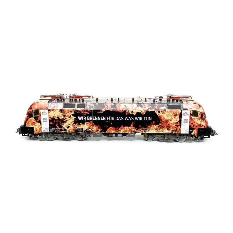 Locomotive 182 572-8, TX-Logistik Ep VI-HO 1/87-ROCO 73228