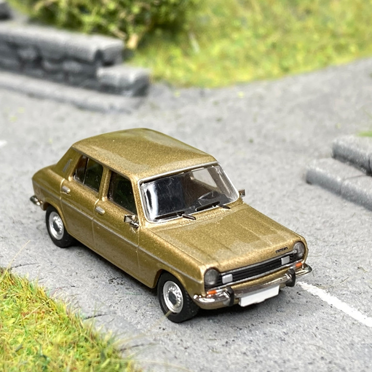 Simca 1100 beige métallisé  -HO 1/87-PCX870247 (3470)