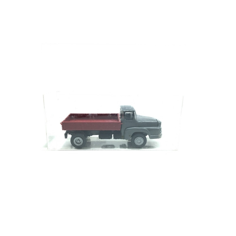 Camion Unic MZ, à plateau-HO-1/87-SAI 8311