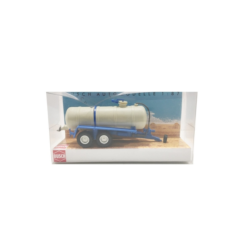 Citerne à lisier HTS 100.27 Bleue-HO 1/87-BUSCH 42867
