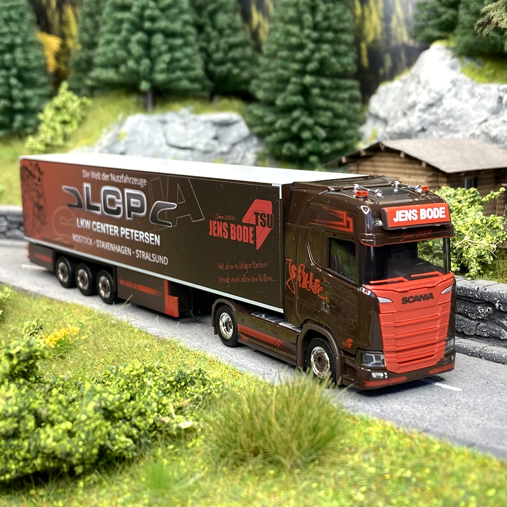 Camion Scania CS 20 HD semi - HO 1/87 - HERPA 313056