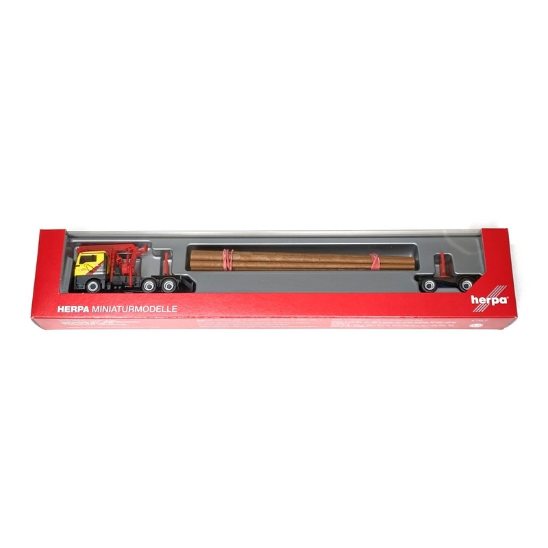 Camion MAN TGX XL Transport Bois-HO 1/87-HERPA 312998