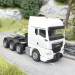 Camion MAN TGX GX Blanc-HO 1/87-HERPA 313513