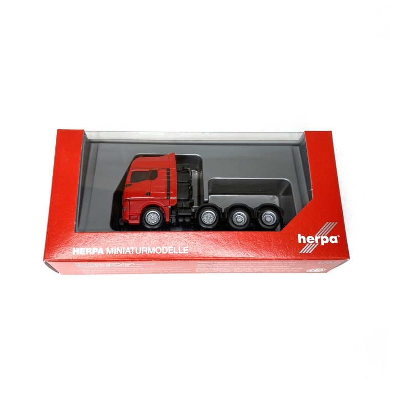 Camion MAN TGX GX Rouge-HO 1/87-HERPA 313520