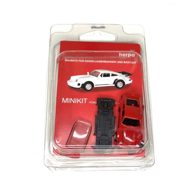 Porsche 911 Turbo Rouge Kit-HO 1/87-HERPA 13307002