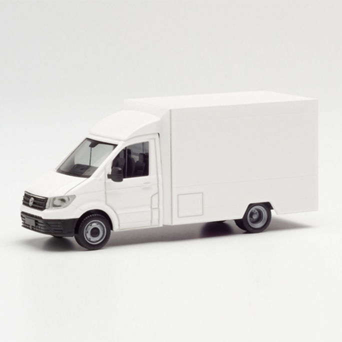 VW Crafter blanc Food truck Kit-HO 1/87-HERPA 13864