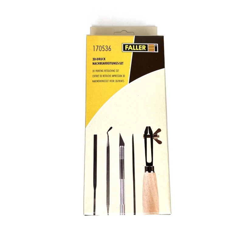 Coffret de 5 outils de retouche Impression 3D - FALLER 170536