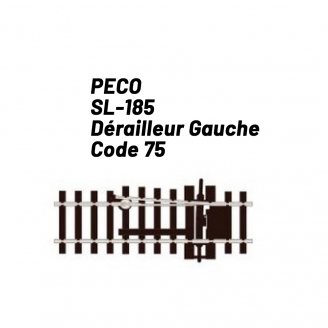 Dérailleur Gauche Code 75 -HO 1/87-PECO SL185