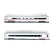 2 voitures intermédiaires ICE 3 classe 407 (Set 2), DB 3R - HO 1/87 - ROCO 78097