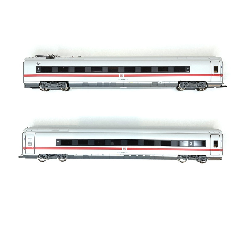 2 voitures intermédiaires ICE 3 classe 407 (Set 2), DB 3R - HO 1/87 - ROCO 78097