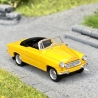 Skoda Felicia cabriolet jaune -HO 1/87-BREKINA 27439