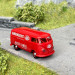 Volkswagen T1b Kundenduenst rouge -HO 1/87-BREKINA 32731