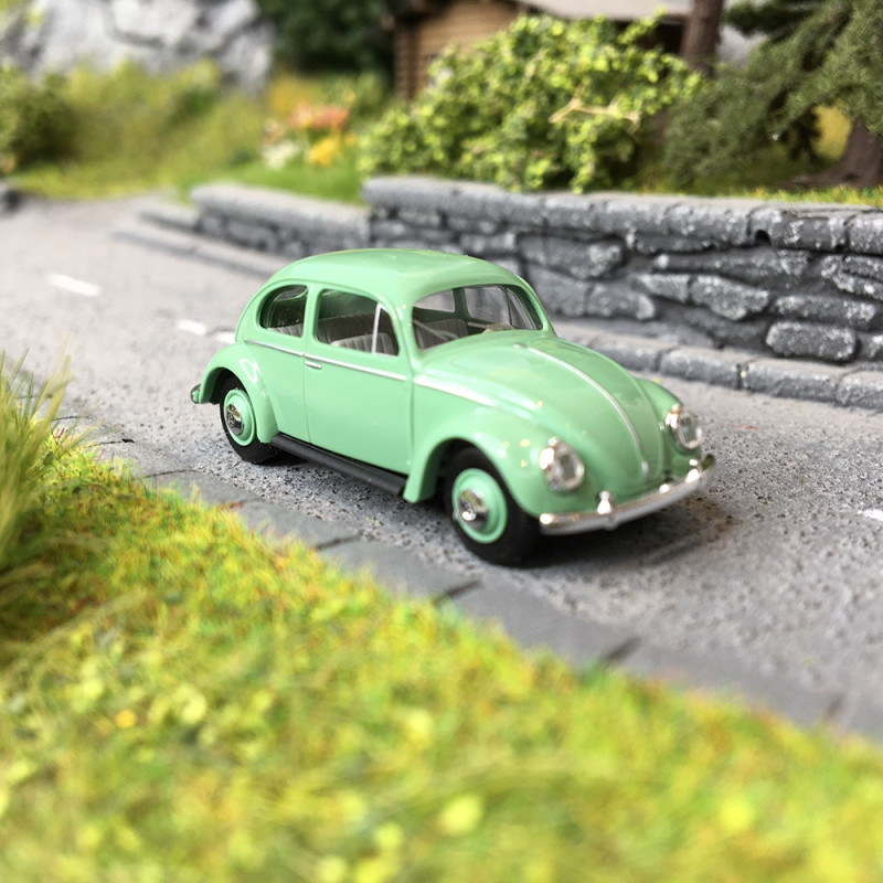 Volkswagen Coccinelle Split 1952 Verte-HO 1/87-BUSCH 52900